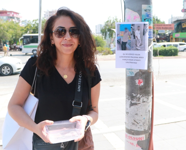 Adana'da esrarengiz ilan görenleri şaşkına çevirdi