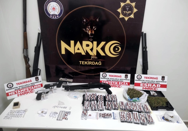 Tekirdağ'da dev uyuşturucu operasyonu!