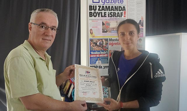 Bursalı sporcudan önemli derece