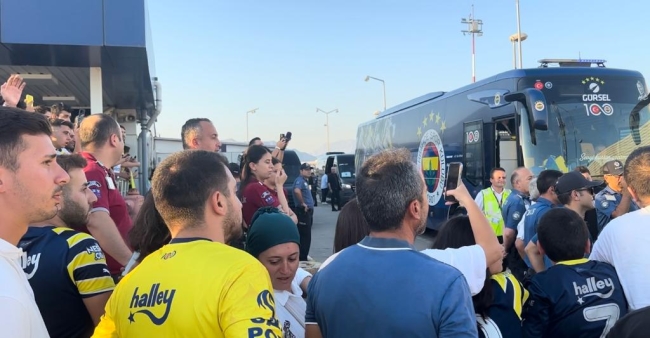 Fenerbahçe kafilesi, Gazipaşa’ya geldi