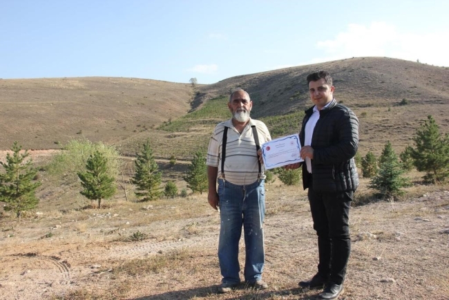 Fidanlarını korumaya çalışırken hayatını kaybetti!