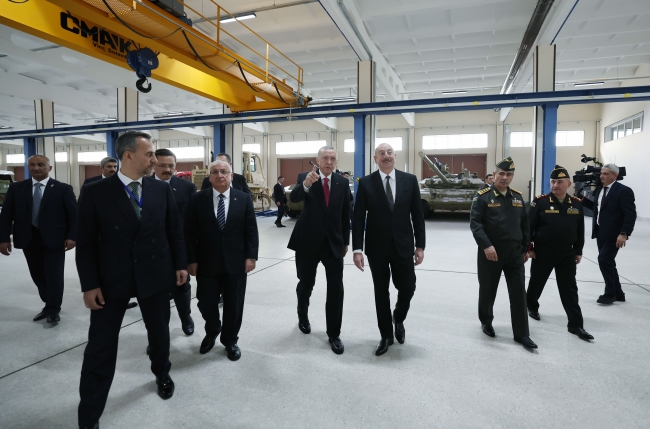 Erdoğan, 'Askeri Kompleks' açılış törenine katıldı
