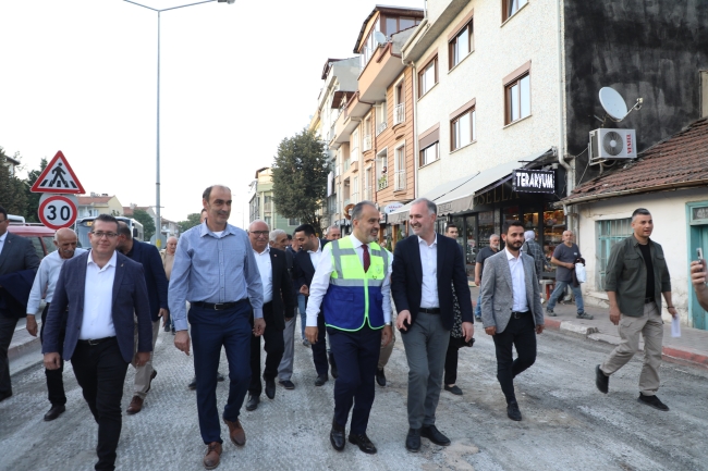 İnegöl'de yollara kalite ulaşıma konfor geliyor