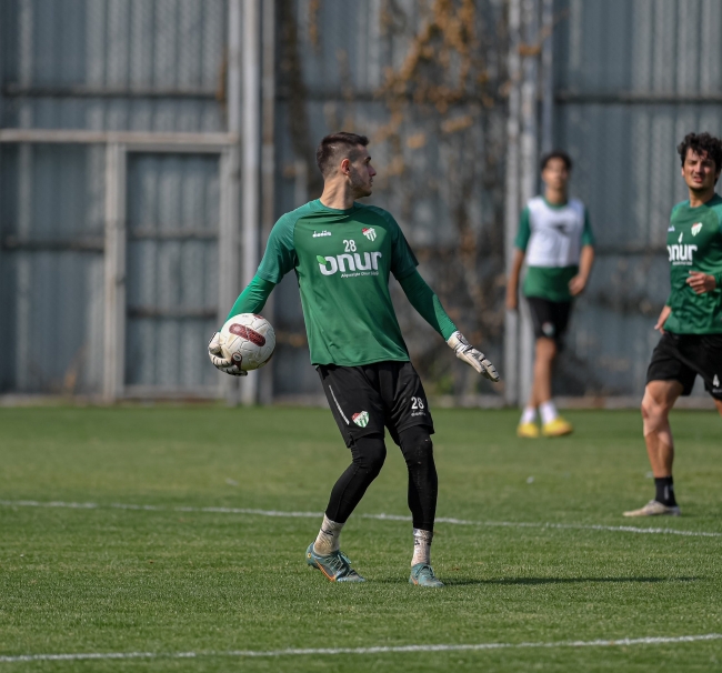Bursaspor, taktik antrenman gerçekleştirdi