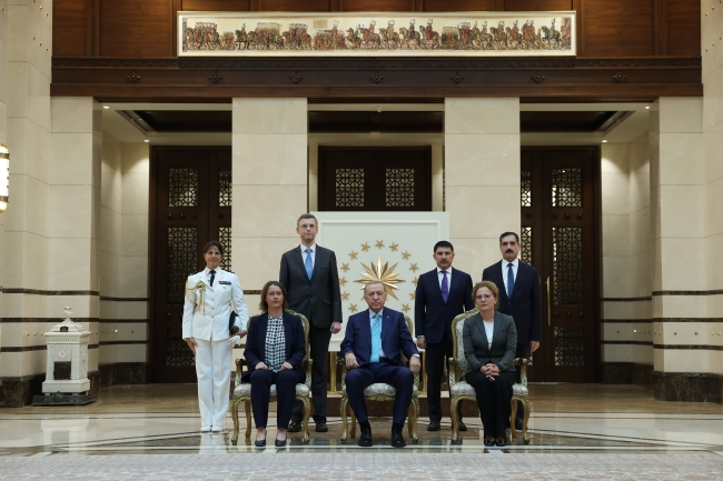 Cumhurbaşkanı Erdoğan, Fransa Büyükelçisi Dumont’u kabul etti