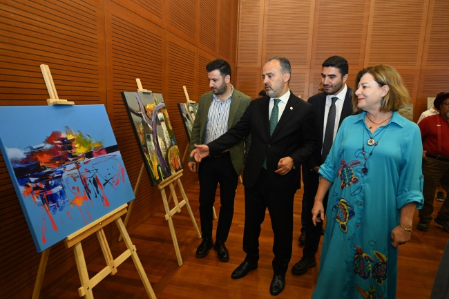 Uluslararası ressamların fırçasından Bursa