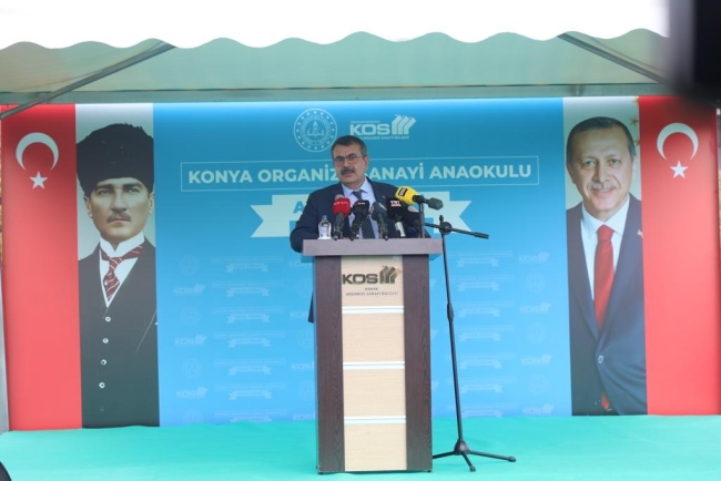 Bakan Tekin Konya'da eğitim işbirliğini destekliyor