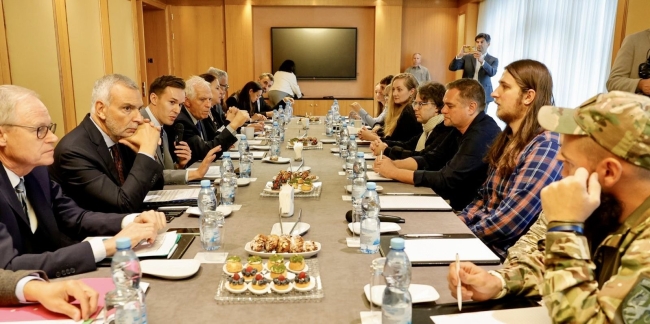 AB Yüksek Temsilcisi Borrell, Kiev’de