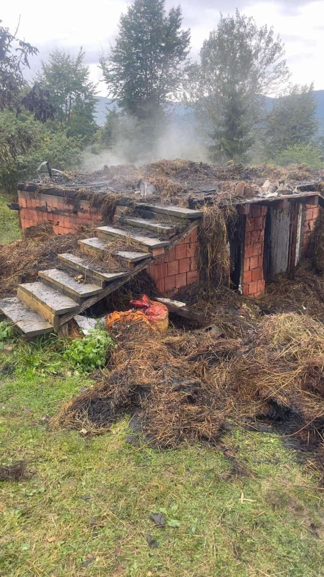 Trabzon'da 19 mahallede su baskını ve heyelan