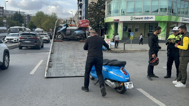 İstanbul'da motosiklet sürücülerine ceza yağdı