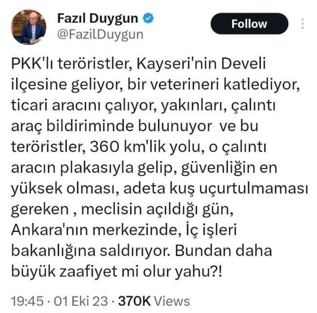 Bakan Yerlikaya'la ilgili açıklama yapan gazeteci gözaltına alındı