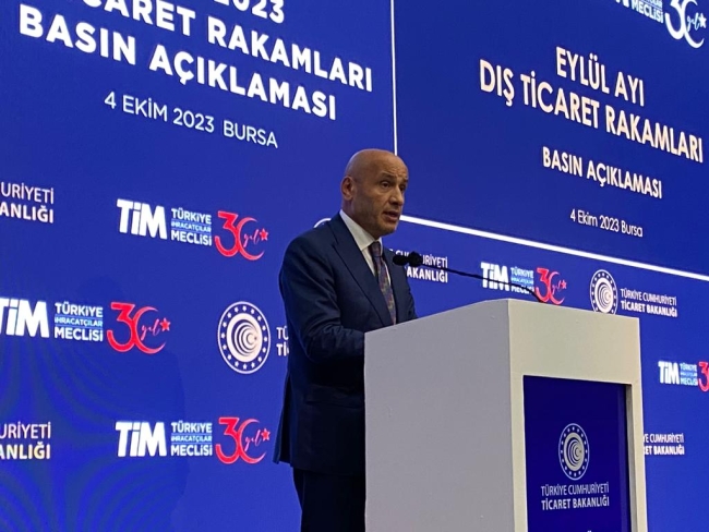 Dış ticaret rakamları Bursa'da açıklandı