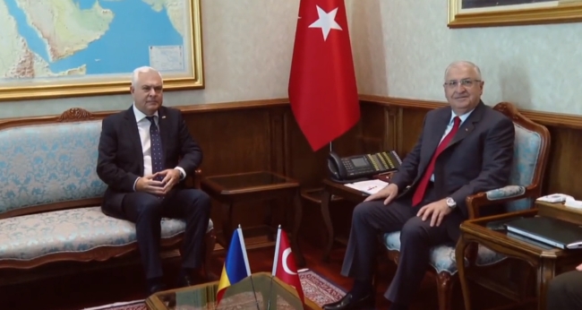 Bakan Güler, Romanyalı mevkidaşı ile görüştü