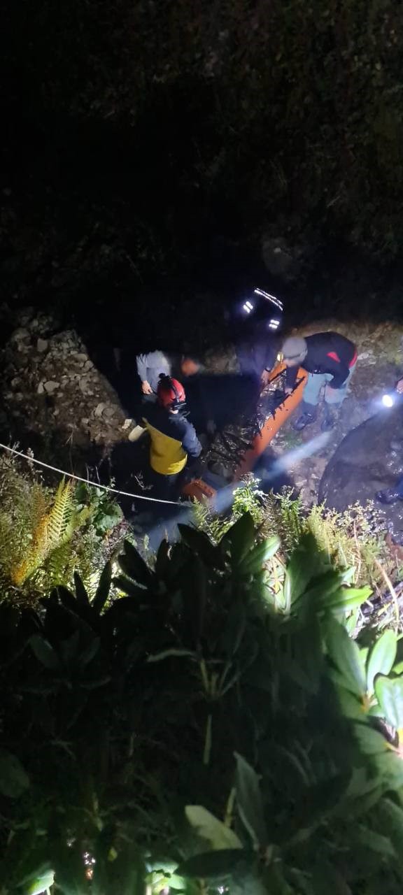 Artvin’de kamyonet uçuruma yuvarlandı: 3 yaralı