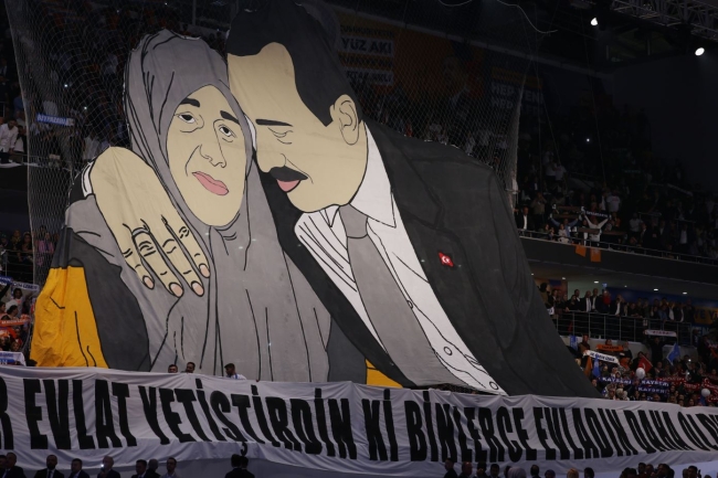 AK Parti kongresine damga vurdu! Erdoğan'ı duygulandıran koreografi
