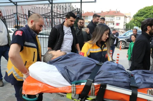Yaralı cinayet şüphelisi sorguda bayıldı