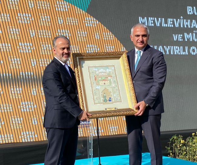 Bakan Ersoy: 'Bursa Mevlihanesi özellikleriyle sınırları aşıyor'