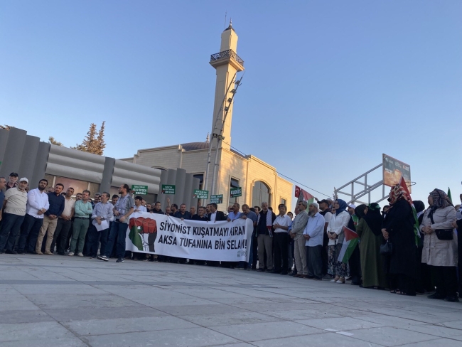 Kahramanmaraş’tan Filistin’e dua İsrail’e tepki