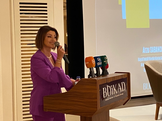 Arzu Sabancı, BUİKAD üyeleriyle buluştu