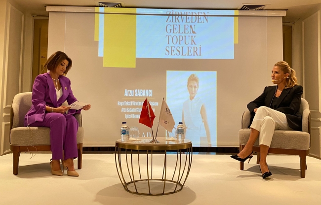 Arzu Sabancı, BUİKAD üyeleriyle buluştu