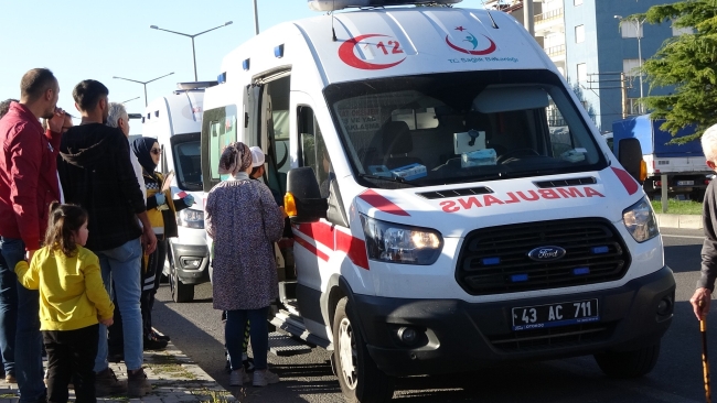 Tavşanlı'da trafik kazası: 1 yaralı