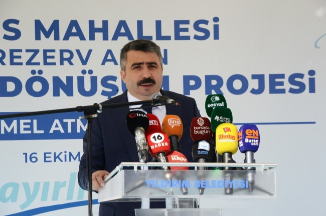 Yıldırım Belediyesi'nden Ulus'ta 'yeşil' dönüşüm