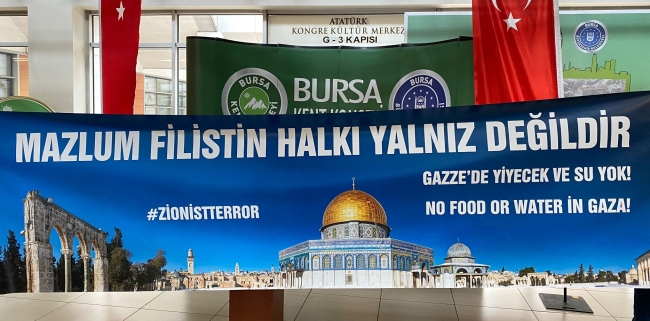 Bursa Kent Konseyi'nden İsrail'e sert tepki!