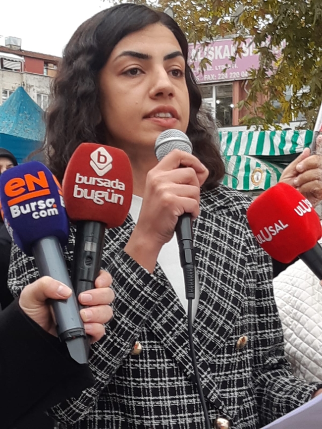 Vatan Partisi Bursa, Filistin için çağrıda bulundu!