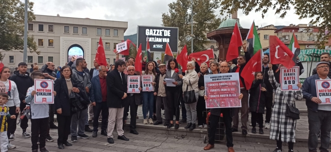 Vatan Partisi Bursa, Filistin için çağrıda bulundu!