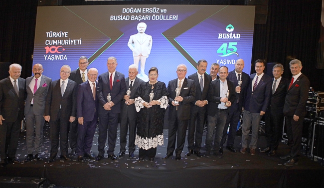 BUSİAD ödülleri sahiplerini buldu
