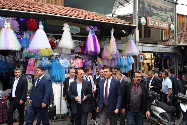 Osmangazi Belediyesi Tarihi Çarşıları canlandırdı