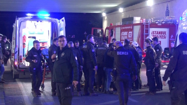 Alkollü kamyon sürücü dehşet saçtı: 2 polis yaralı
