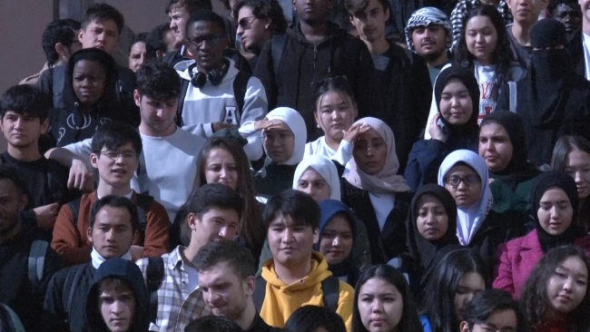 BTÜ'lü öğrencilerden 'Filistin' bildirisi