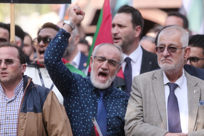 Bursa'dan Filistin'e destek! Ulucami’de gıyabi cenaze namazı kılındı