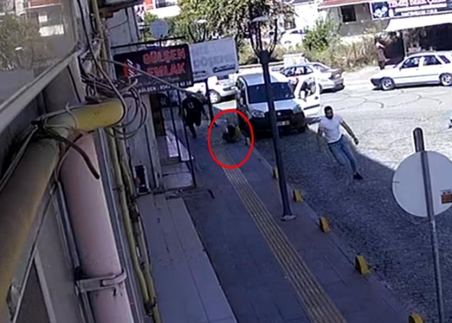 Önce ateş açtı sonra kadına çarptı!