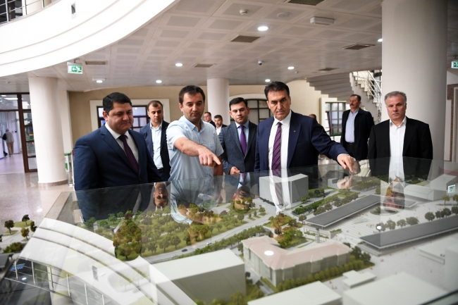 Osmangazi’ye Tacikistan’dan kardeş ziyareti
