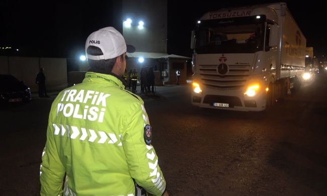 43 ilin geçiş güzergahında sıkı denetim!