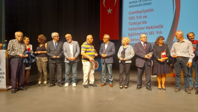 Bursa'da Veteriner Hekimler 181. yıllarını kutladı