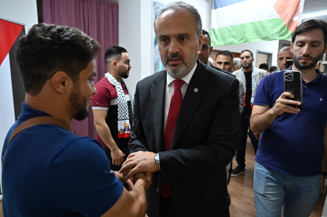 Soykırımı korku ve endişe içinde Bursa’dan takip eden Filistinlilerin feryadı