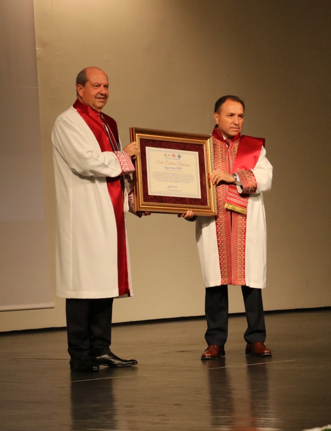 KKTC Cumhurbaşkanı Tatar, Afyonkarahisar'da konuştu
