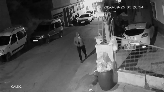 Bursa'da hırsızı burnu ele verdi