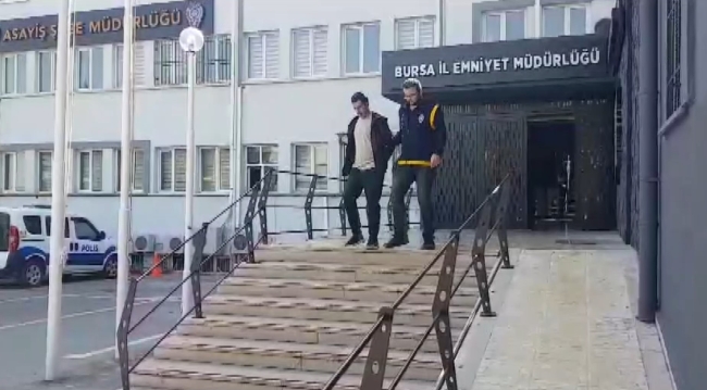 Bursa'da hırsızı burnu ele verdi