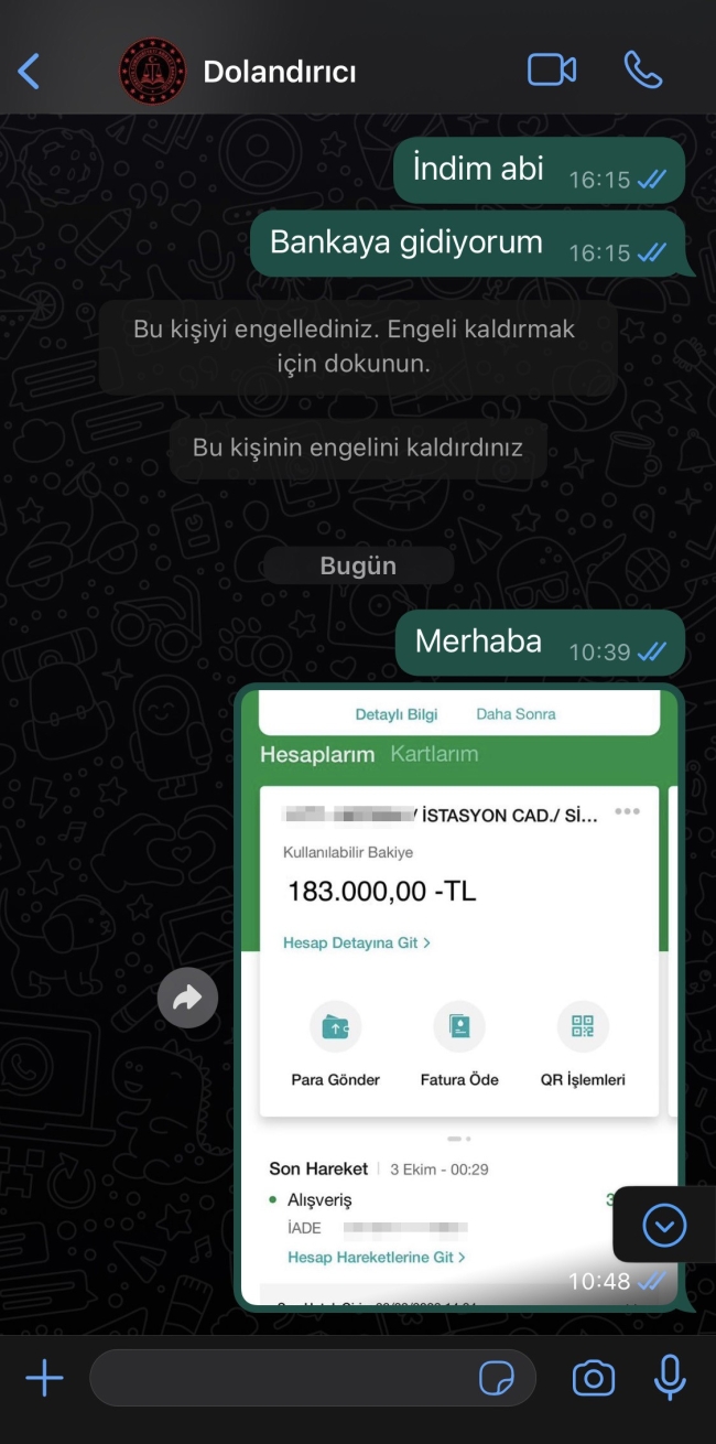 Sivas'ta ilginç dolandırıcılık hikayesi! Dolandırıcı bile takdir etti
