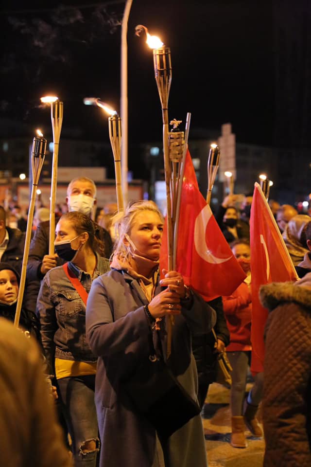 CHP Nilüfer'de "Fener Alayı" yürüyüşü