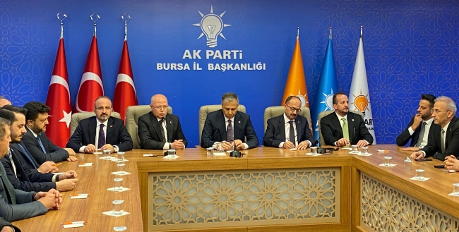 İçişleri Bakanı Ali Yerlikaya Bursa'da