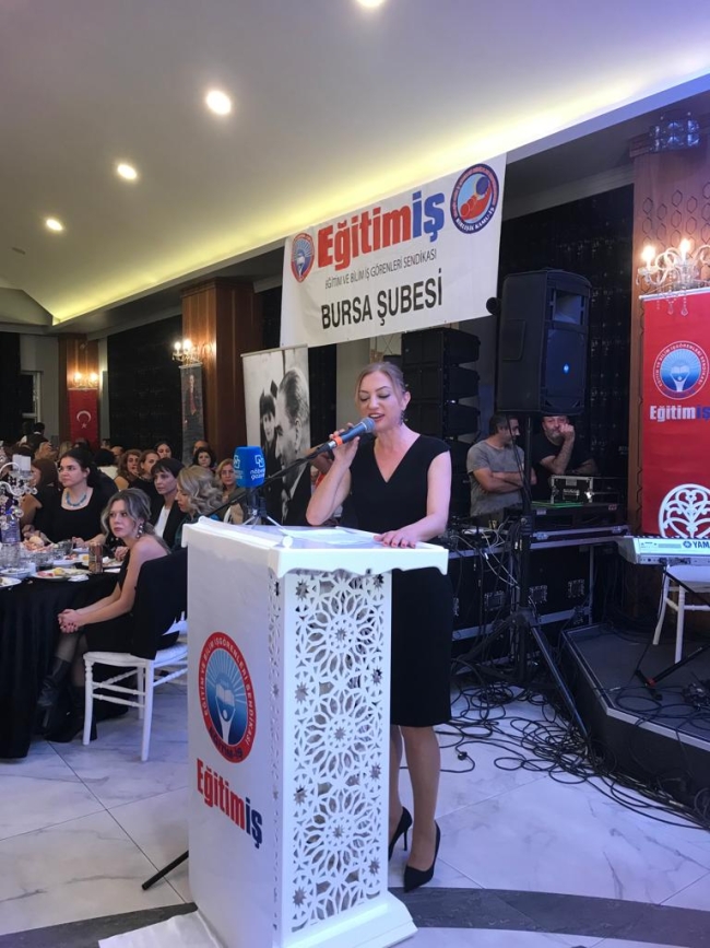 Eğitim İş Bursa'dan coşkulu kutlama