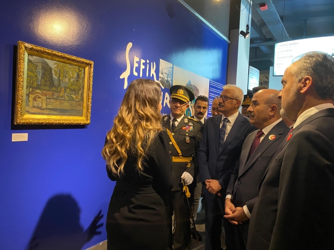Cumhuriyet Ressamı Şefik Bursalı’nın Sergisi Açıldı