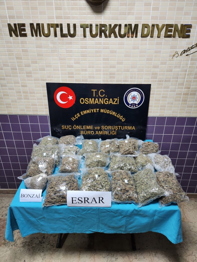 Bursa'da huzur uygulamalarında 168 şüpheli tutuklandı