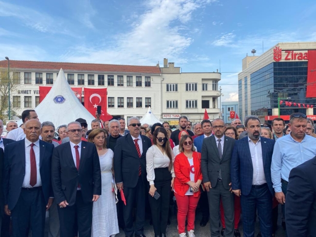 Bursa bugün al bayraklarla donatıldı!