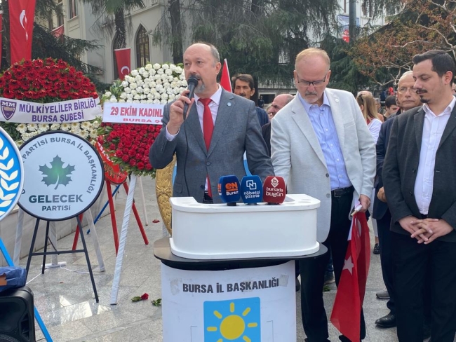 Bursa bugün al bayraklarla donatıldı!
